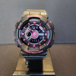 G-SHOCK WATCH ⌚️ BABY-G BA-111 PINK AND BLACK